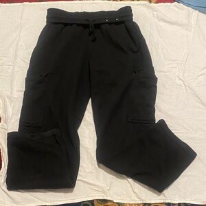Urban Planet Black Cargo Joggers